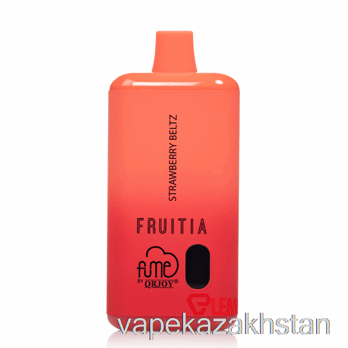 Vape Kazakhstan Fruitia x Fume 8000 Disposable Strawberry Beltz